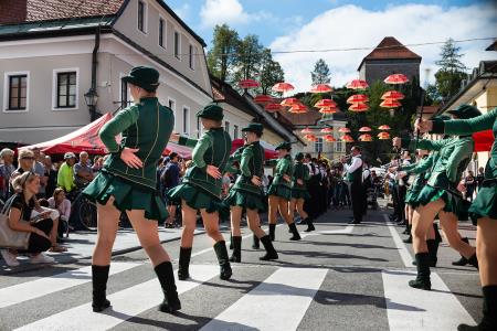 S soncem obsijan drugi festivalski dan 50. Dnevov narodnih noš in oblačilne dediščine v Kamniku (6)
